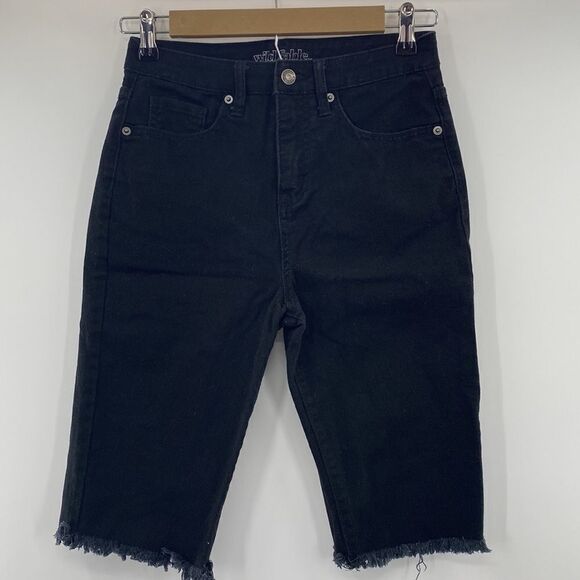 3For$20 Wild Fable Black Shorts size 4 - Picture 1 of 5